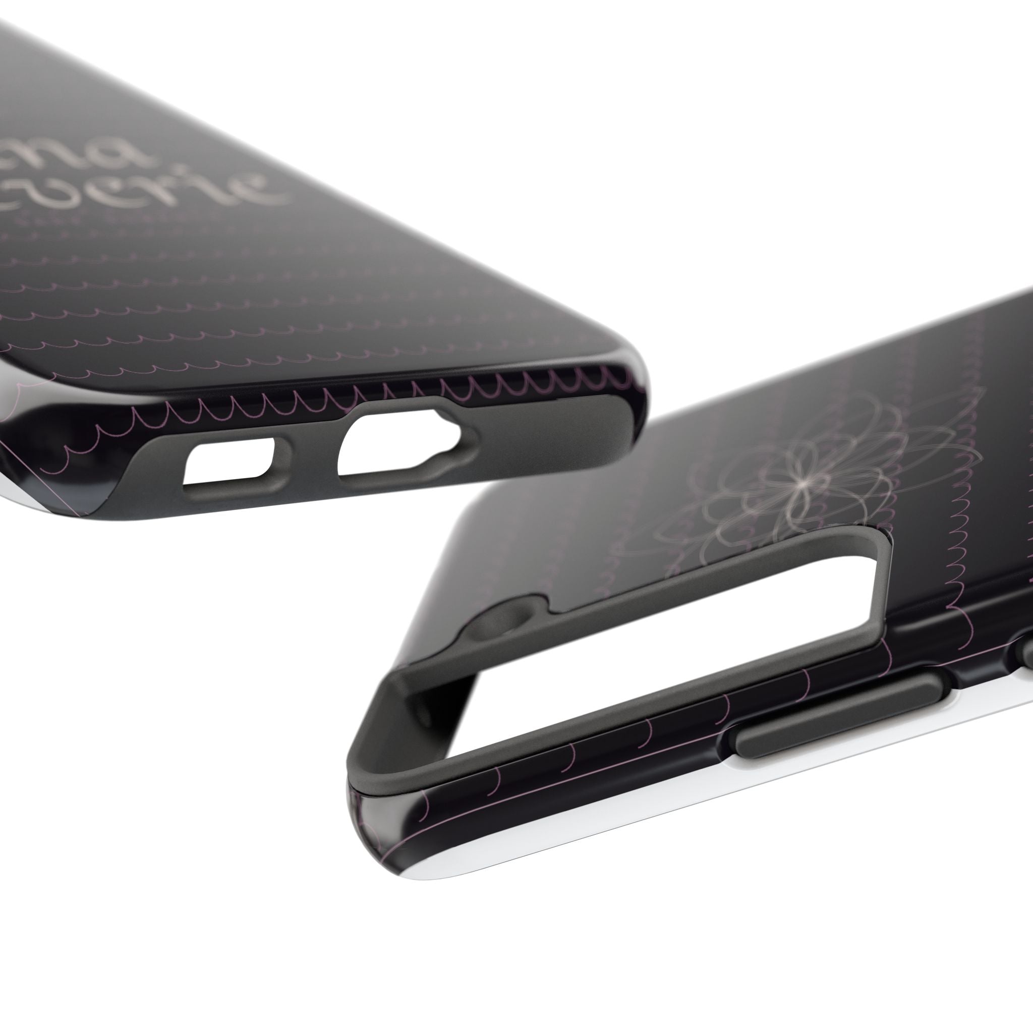 Gothic Lace Phone Case | Dark Coquette Aesthetic Tough Case — Lana Reverie