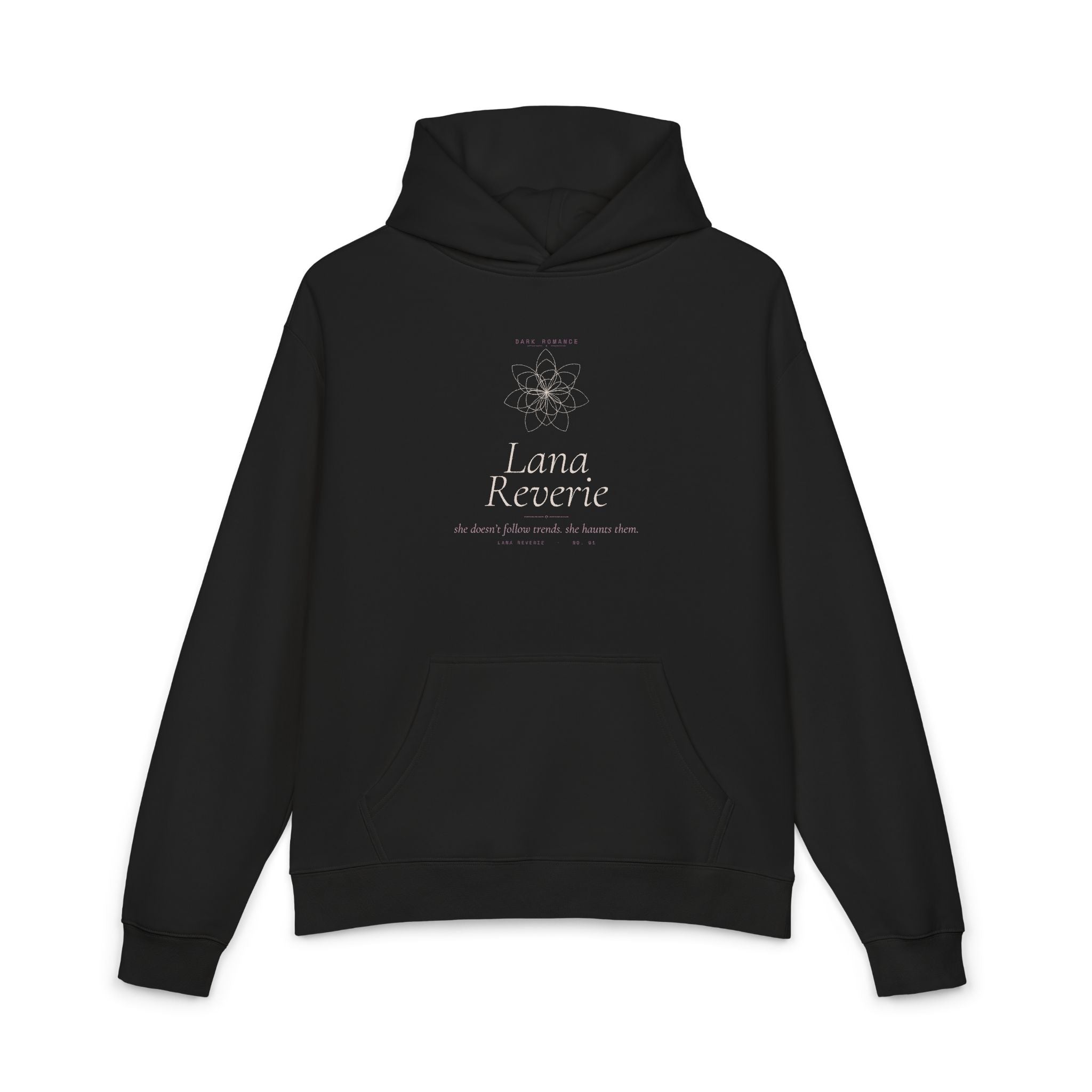 Dark Romance Hoodie | Heavyweight Gothic Dark Coquette Pullover — Lana Reverie