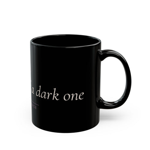 Antique Rose Mug | Black Gothic Dark Coquette Coffee Mug — Lana Reverie