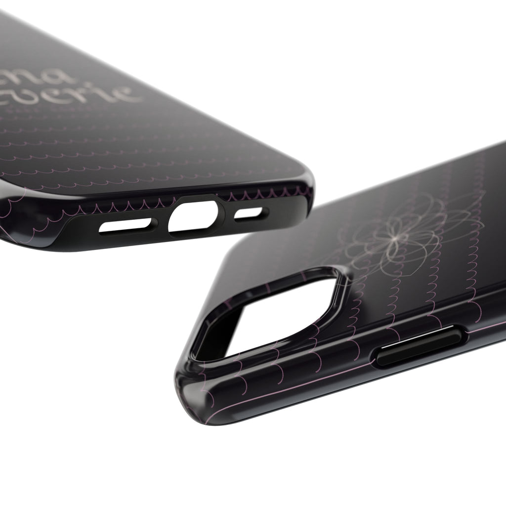 Gothic Lace Phone Case | Dark Coquette Aesthetic Tough Case — Lana Reverie