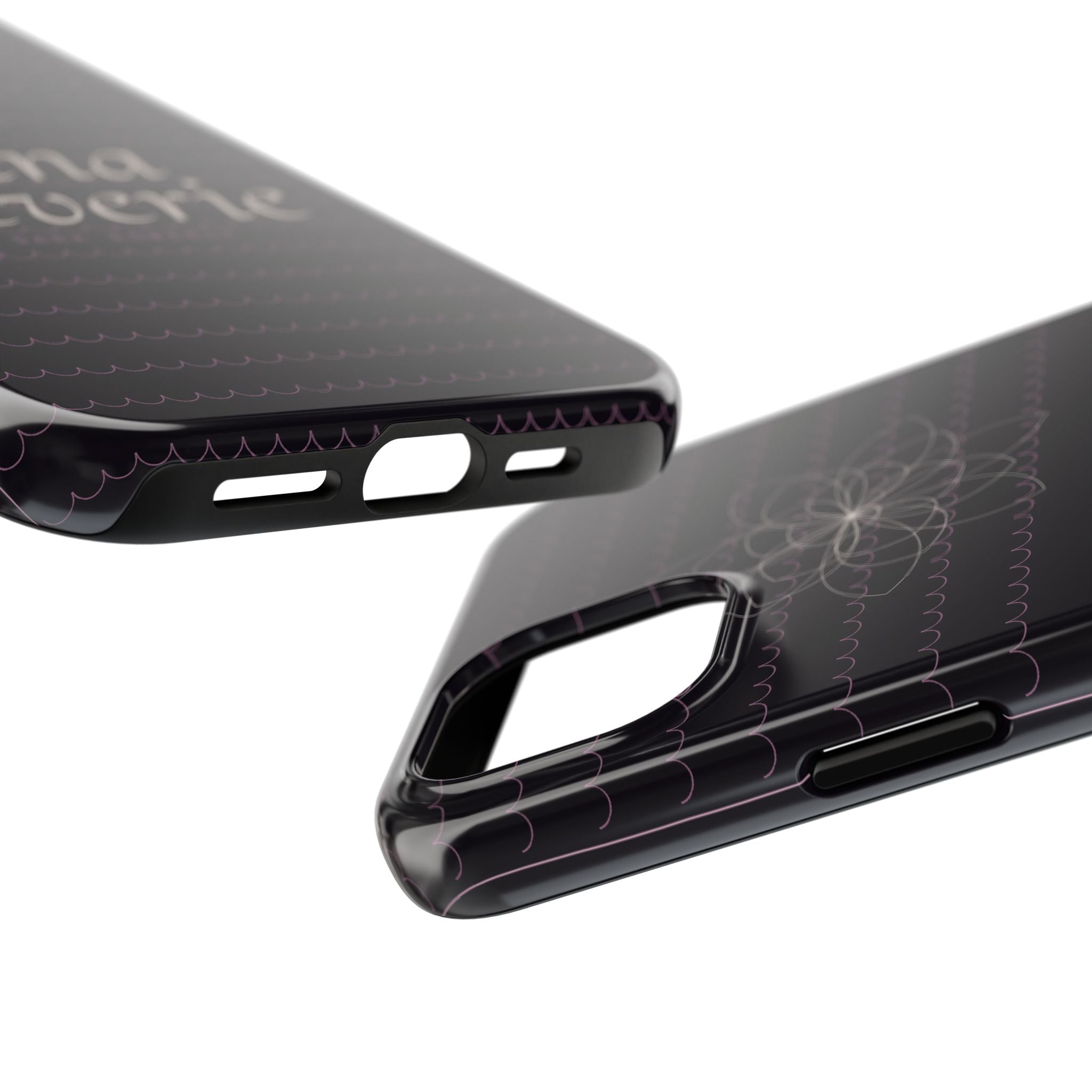 Gothic Lace Phone Case | Dark Coquette Aesthetic Tough Case — Lana Reverie
