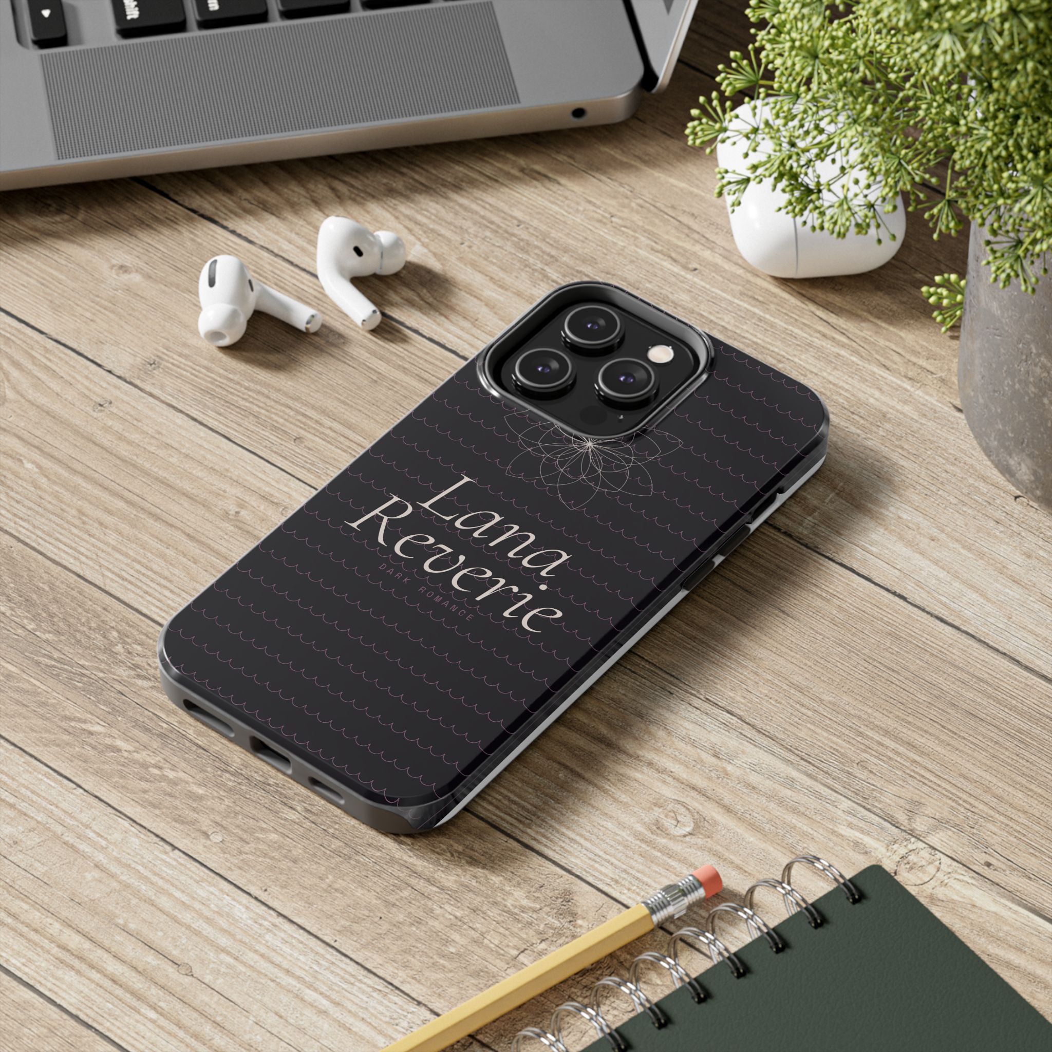 Gothic Lace Phone Case | Dark Coquette Aesthetic Tough Case — Lana Reverie