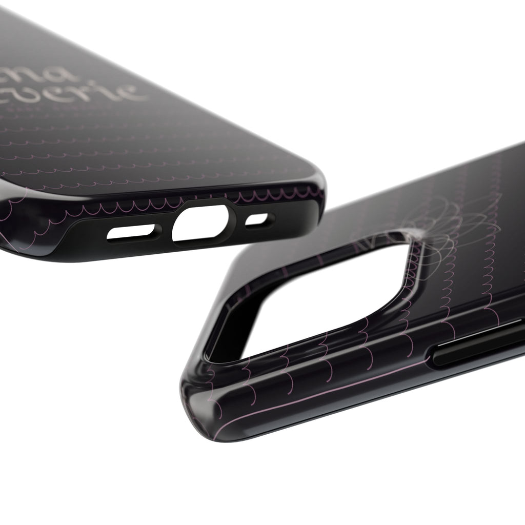 Gothic Lace Phone Case | Dark Coquette Aesthetic Tough Case — Lana Reverie