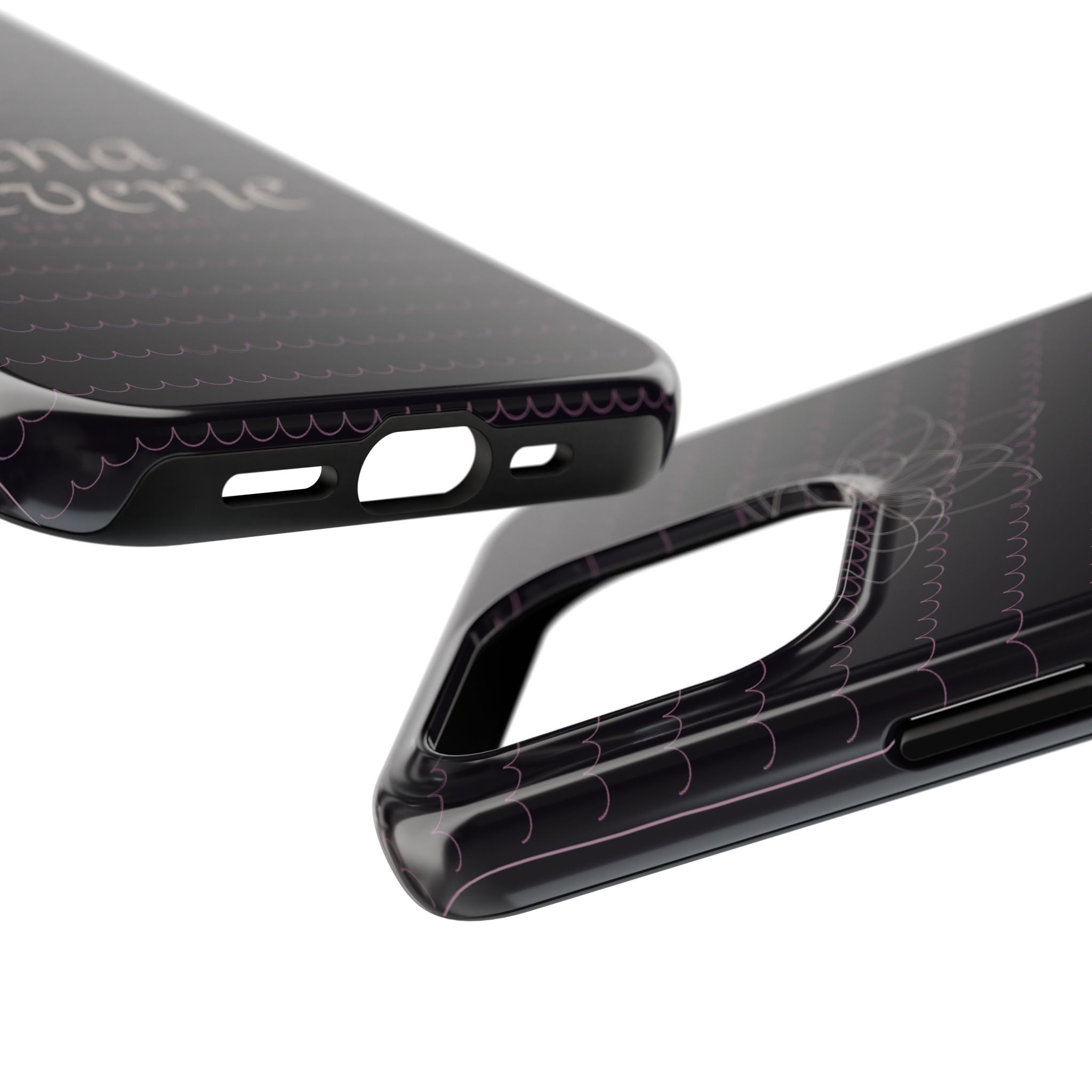 Gothic Lace Phone Case | Dark Coquette Aesthetic Tough Case — Lana Reverie
