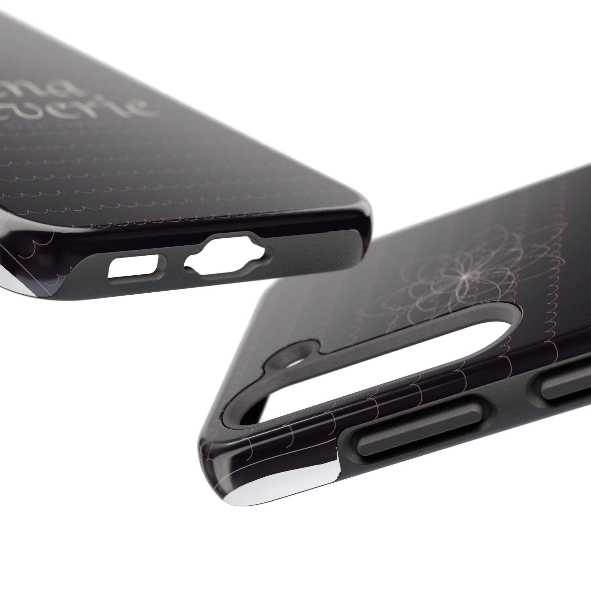 Gothic Lace Phone Case | Dark Coquette Aesthetic Tough Case — Lana Reverie