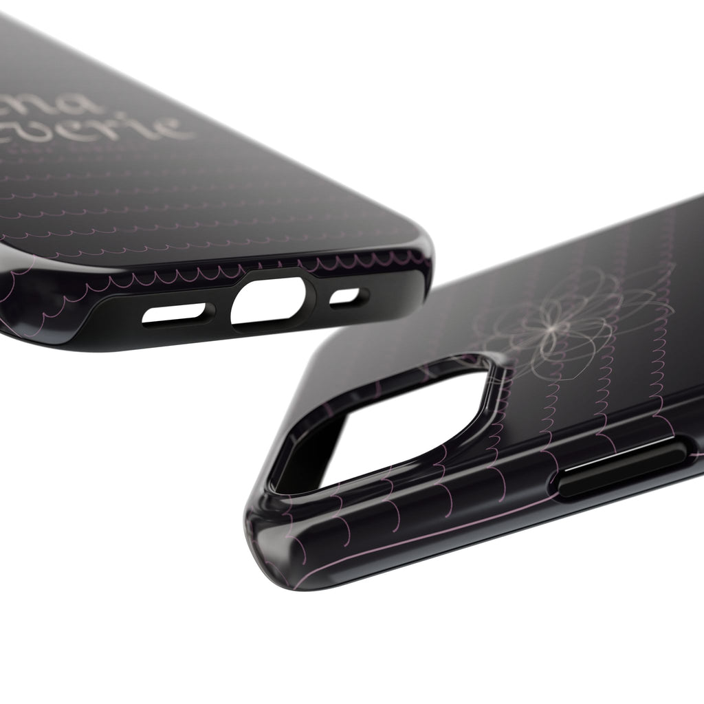 Gothic Lace Phone Case | Dark Coquette Aesthetic Tough Case — Lana Reverie